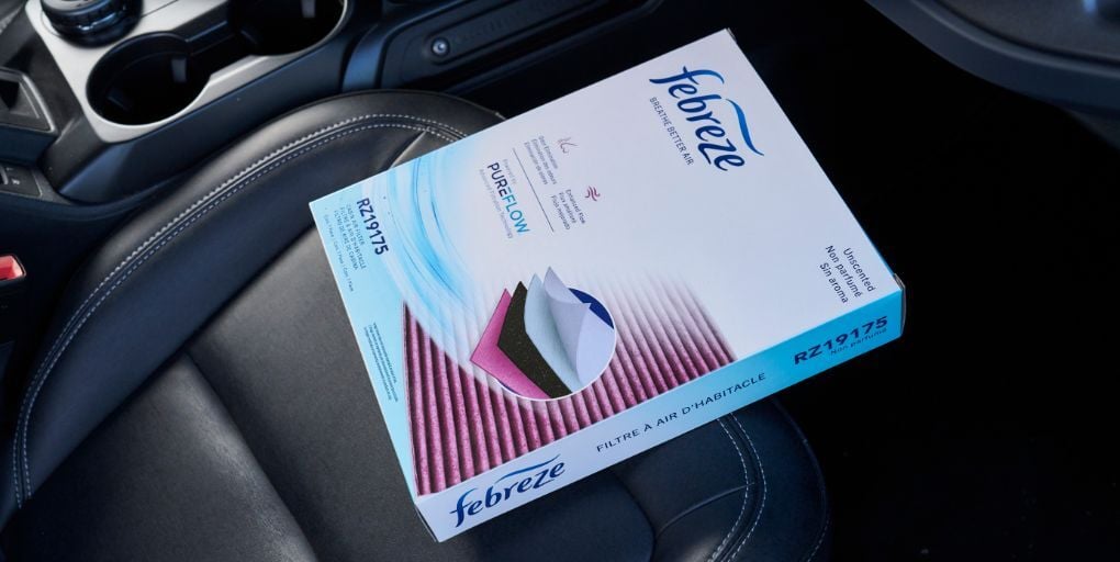 Photo: Premium Guard Inc.'s new Febreze air filter.