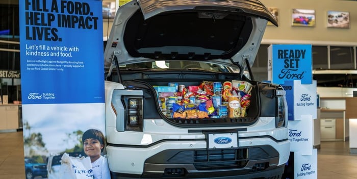 Ford Worldwide Food Drive Collects 2 Million Pounds Of Food 
