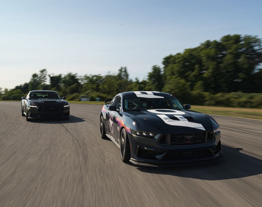 2024 Ford Mustang Dark Horse R. Photo Credit: Ford.