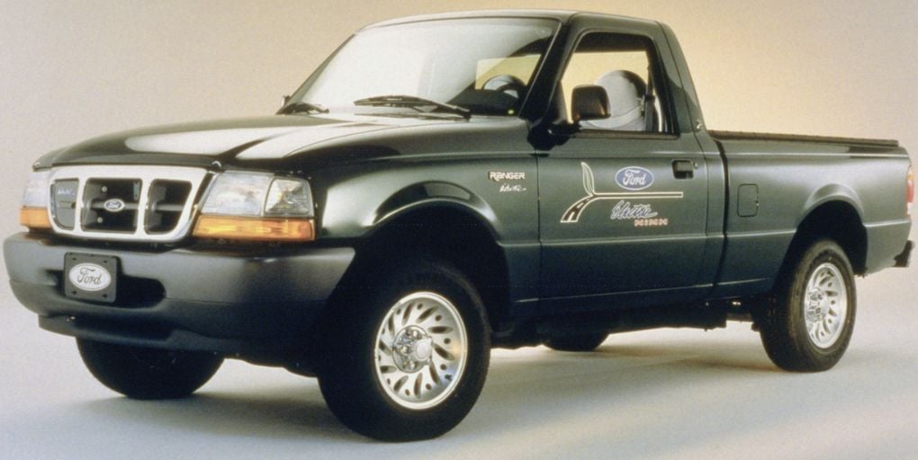 2000 Ford Ranger EV. Credit: Ford Archives.