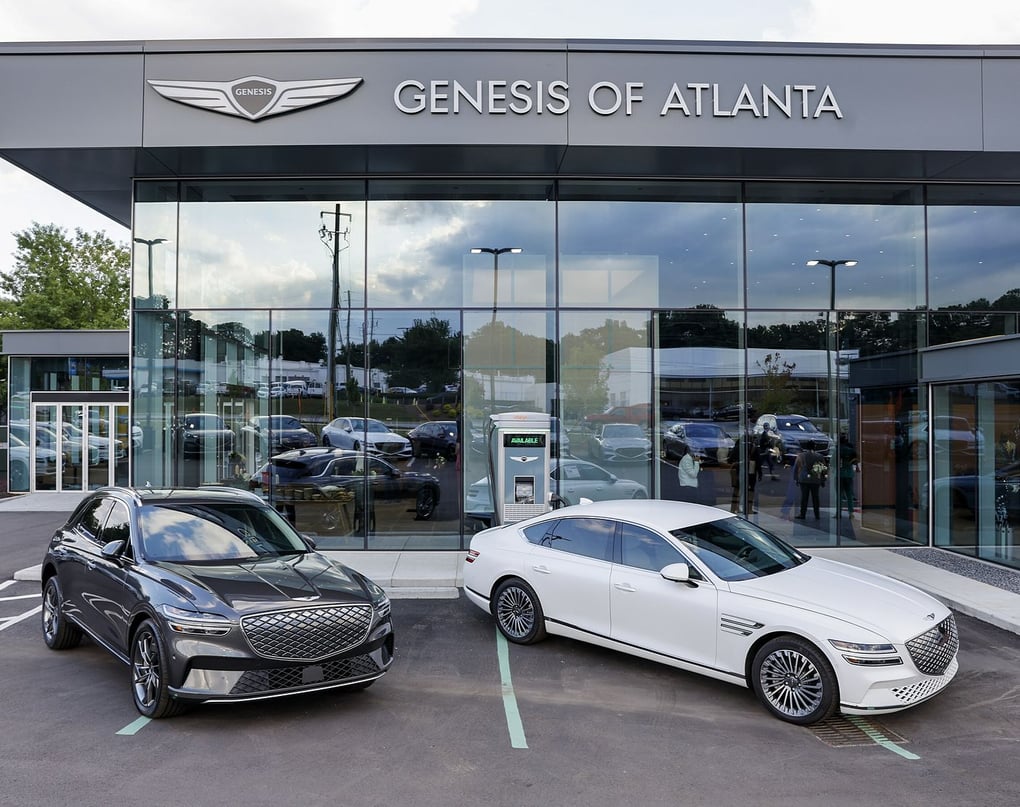 Genesis of Atlanta is the brand's sixth standalone store in the U.S. Credit: Genesis Motor America.