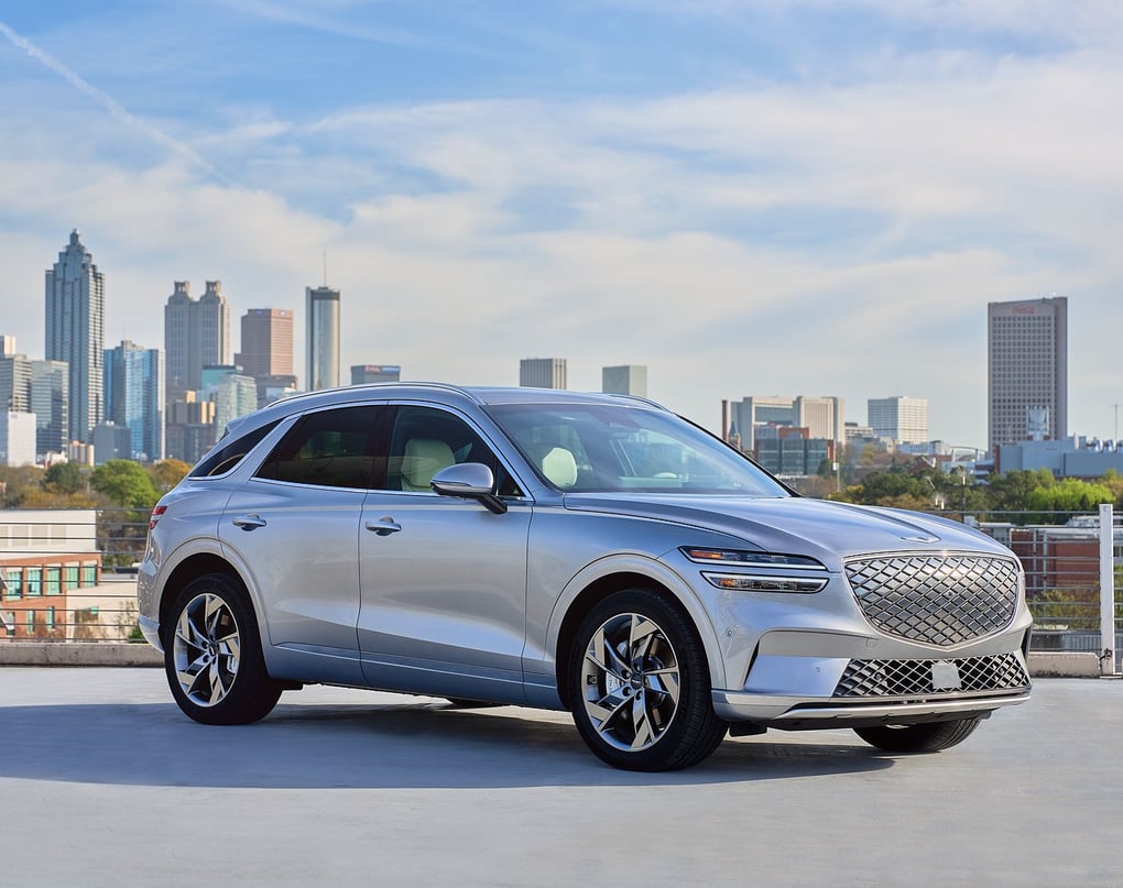 Electrified Genesis GV70. Photo Credit: Genesis.