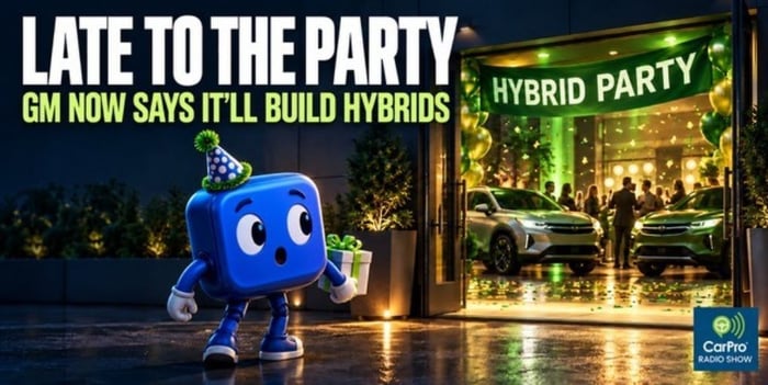 Late To The Party: GM Now Says They’ll Build Hybrids