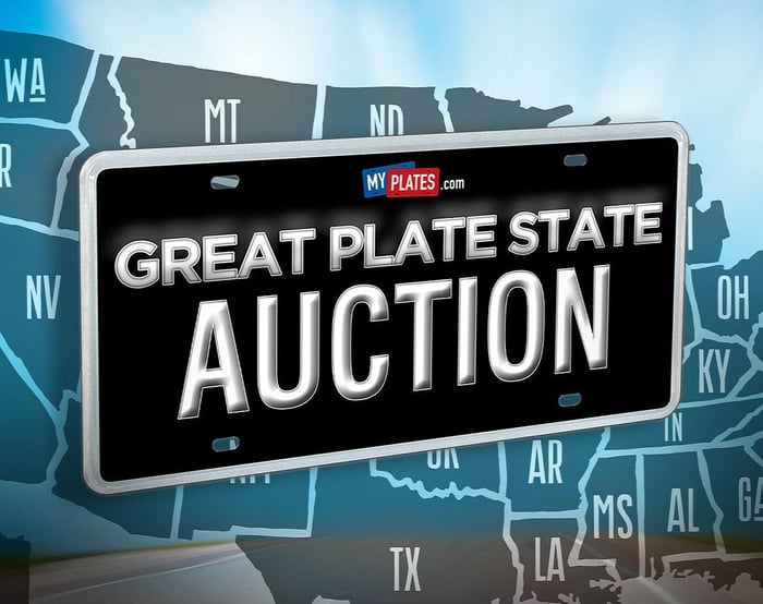 Texas Great Plate State Auction