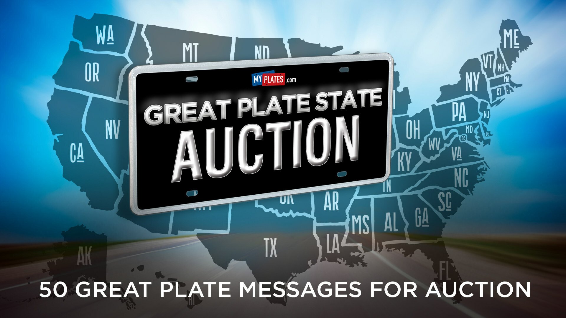 Texas Great Plate State Auction