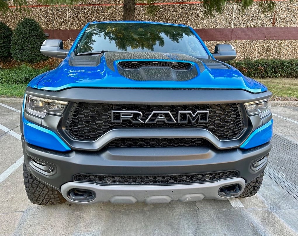 2022 Ram 1500 TRX in Hydro Blue Pearl-Coat. Photo: CarPro.