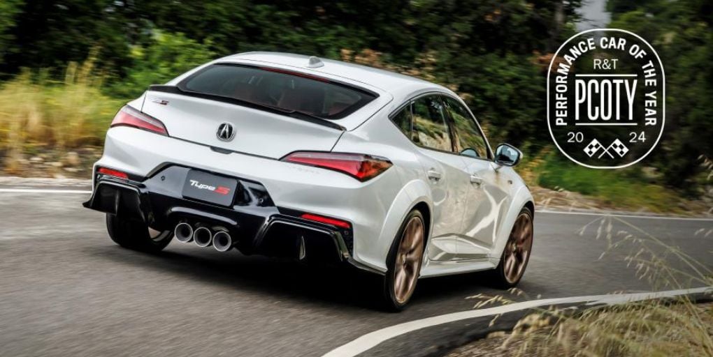 Acura Integra Type S Wins 2024 Road & Track Performance Car of the Year Under $100K. Photo Credit: Acura.