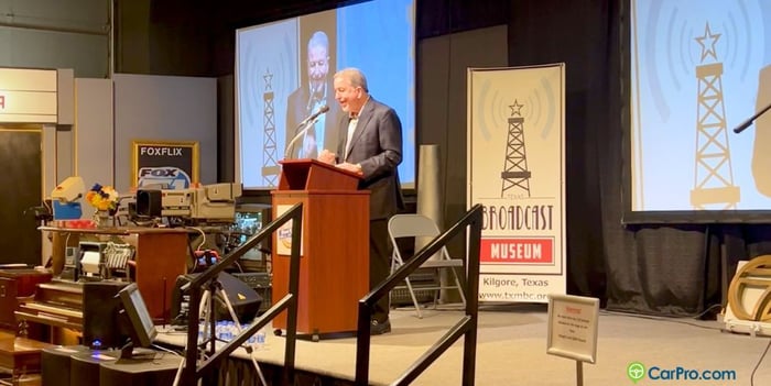 Car Pro Show Host Jerry Reynolds Inducted Into The Texas Radio Hall of Fame!