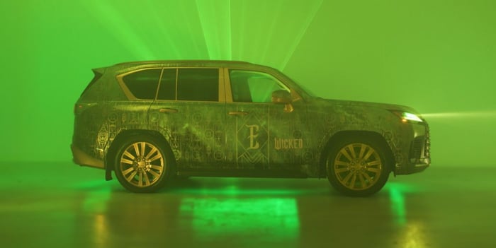 Check Out The Custom "Wicked: For Good" Karaoke Lexus LX