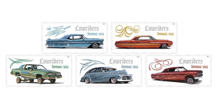 USPS Debuts New 'Lowrider' Stamps