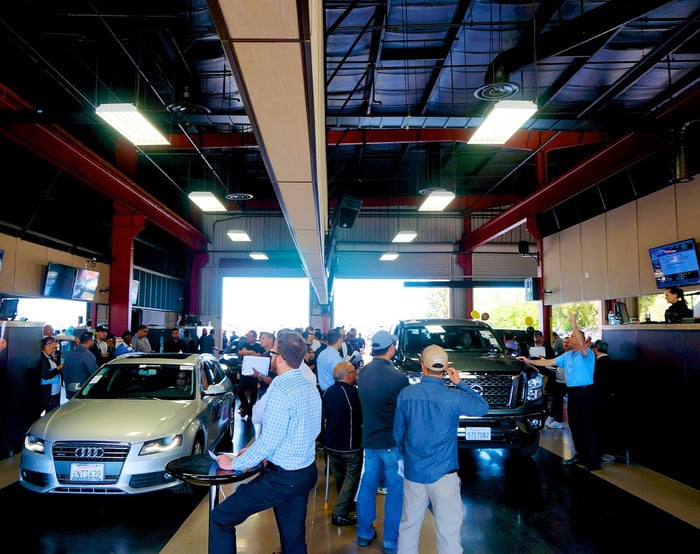 Auction Prices Down Slightly In June