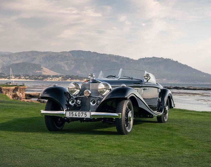 Mercedes-Benz 540K Wins Pebble Beach Concours d'Elegance Best of Show