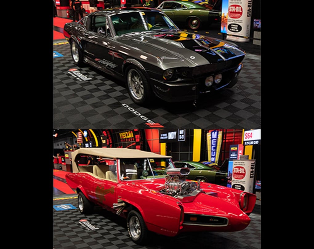 1968 Ford Fastback Eleanor Edition and 1967 Pontiac Monkeemobile