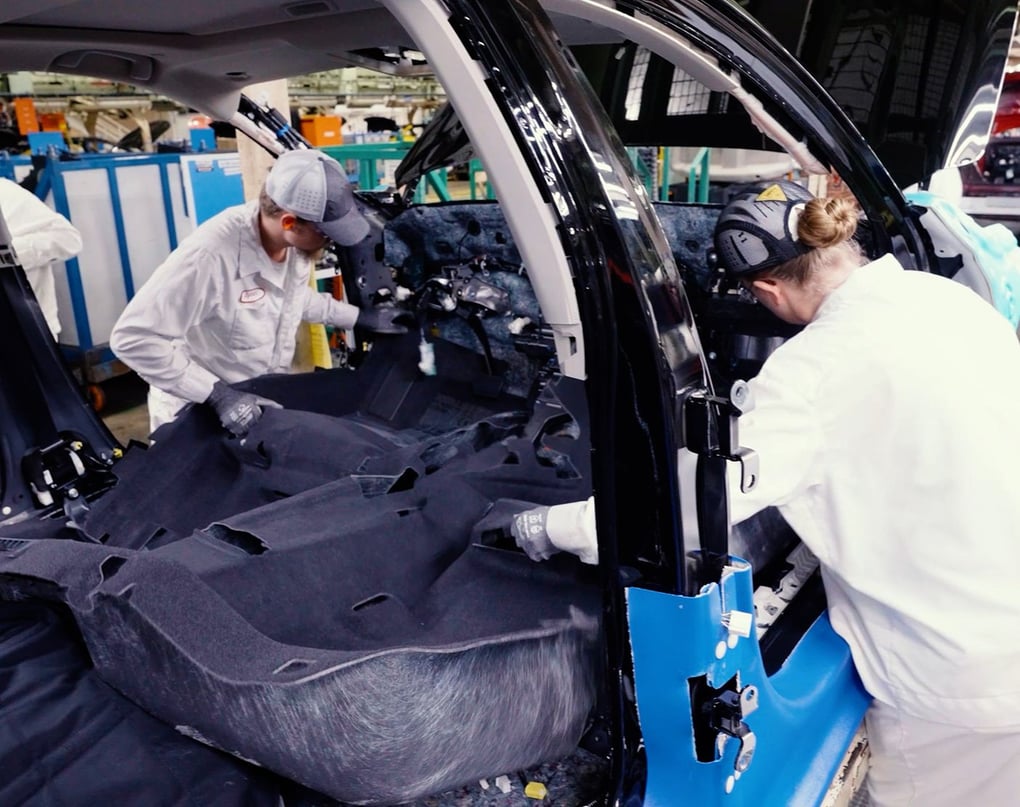  Recycled Honda Uniforms Find New Utility in Vehicles. Photo Credit: Honda.