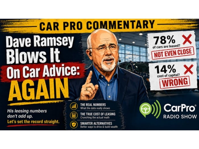 Dave Ramsey Blows It On Car Advice: AGAIN