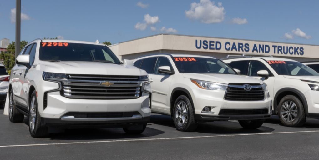 shutterstock_2671336851-editorial-use-only-used-car-lot