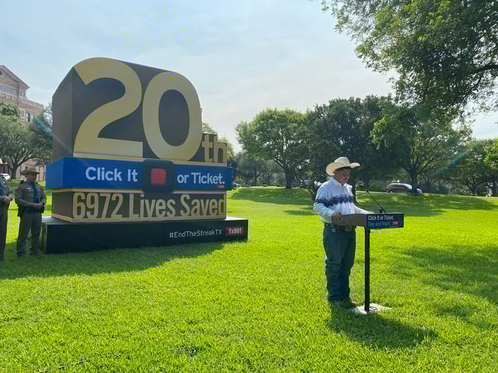 Texas Teen Who Survived Tornado Is Face Of Click It Or Ticket Campaign