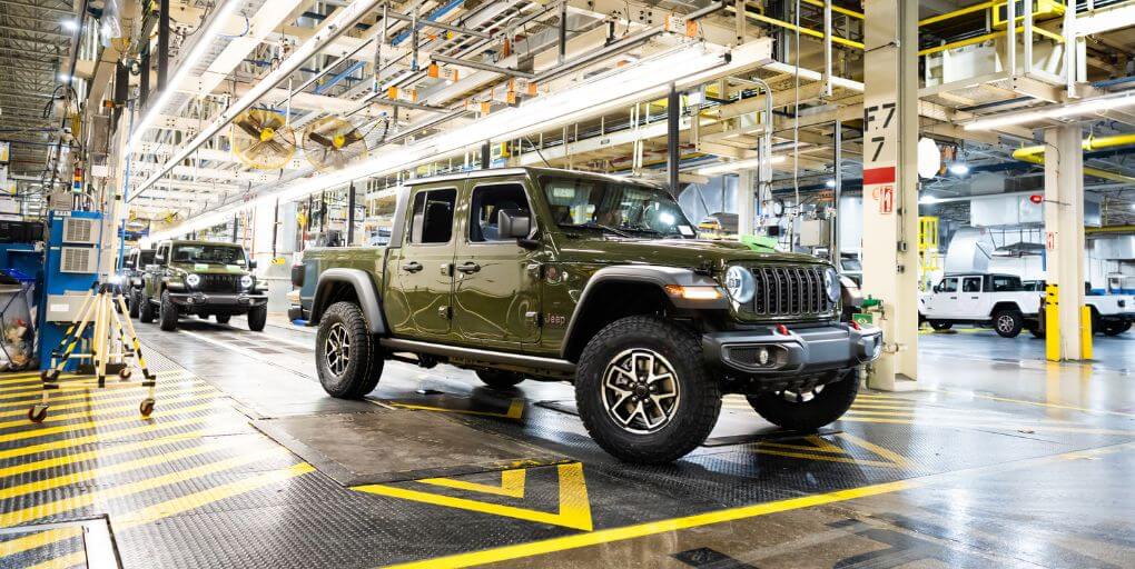Stellantis will begin building a midsize pickup in 2028 at its Toledo Assembly Complex. Credit: Stellantis.
