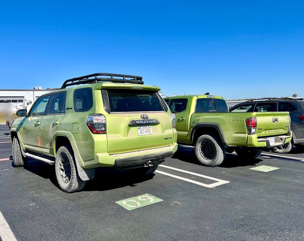 2022 Toyota 4Runner and Tacoma