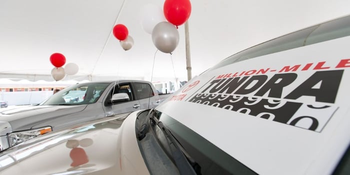 Man Gets New Tundra After Logging One Million Miles   