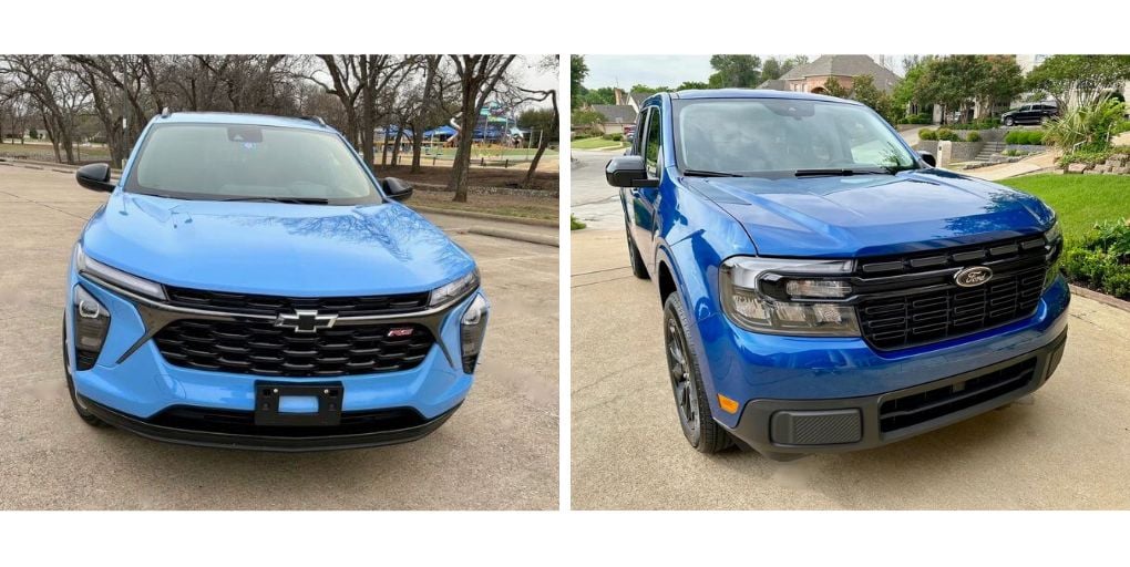 Chevrolet Trax and Ford Maverick. Photo: CarPro.