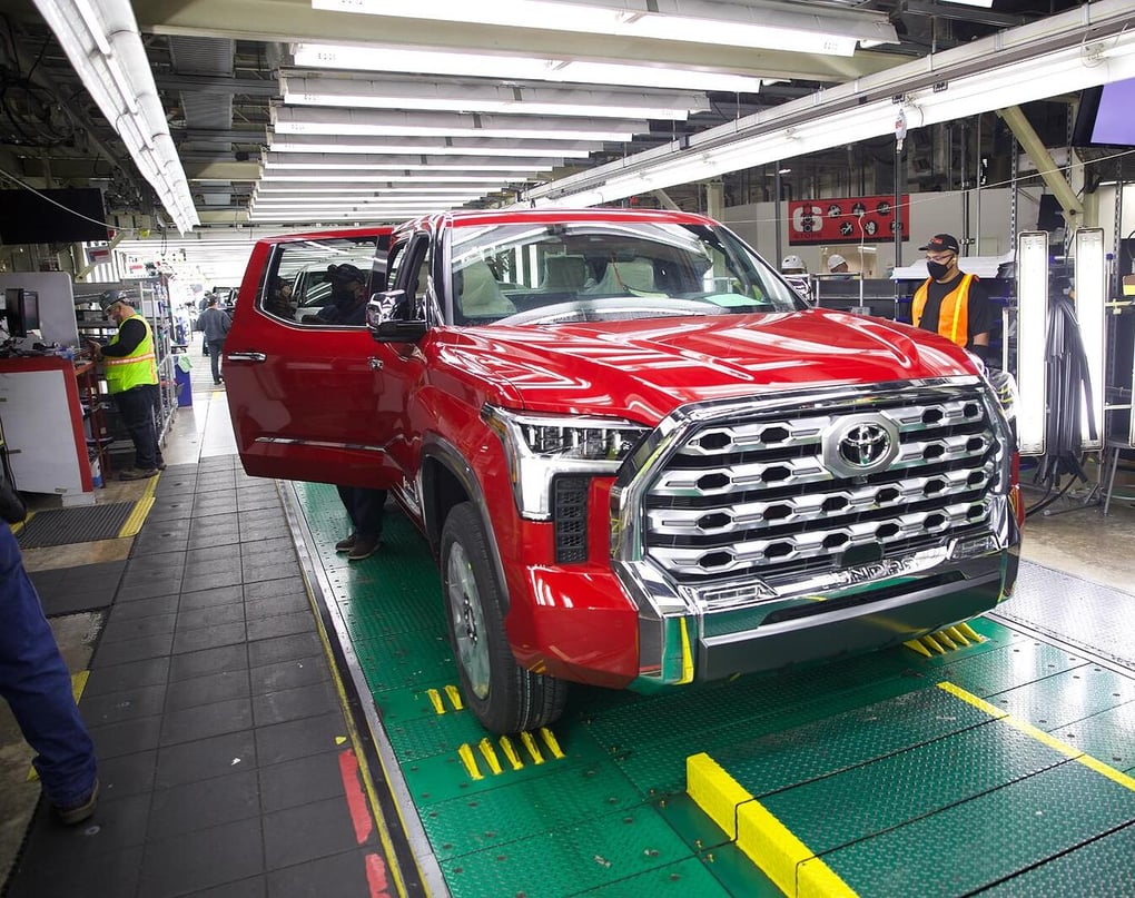 2022 Toyota Tundra Production San Antonio
