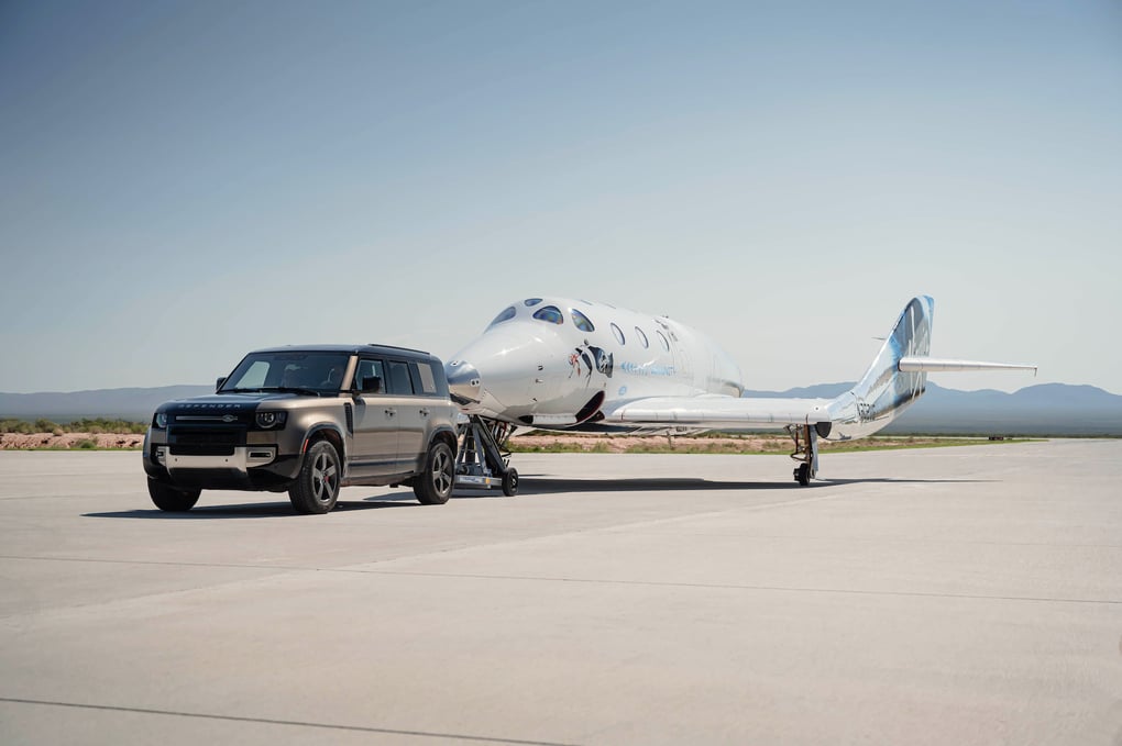 Land Rover Supports Virgin Galactic Mission