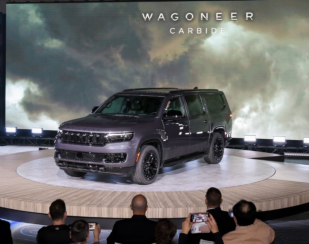 2023 Wagoneer L Carbide At the New York Auto Show
