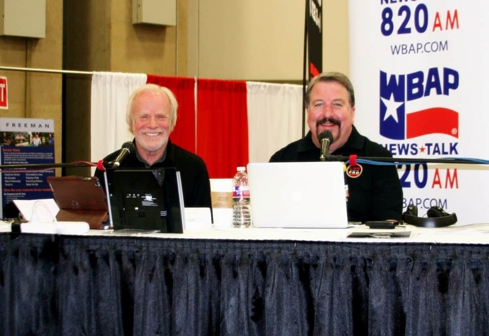 Jerry Reynolds and Kevin McCarthy at the North Texas Auto Show