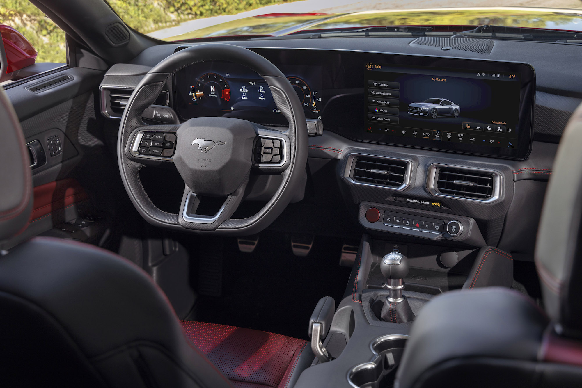 All-New 2024 Mustang GT Features Gaming Technology