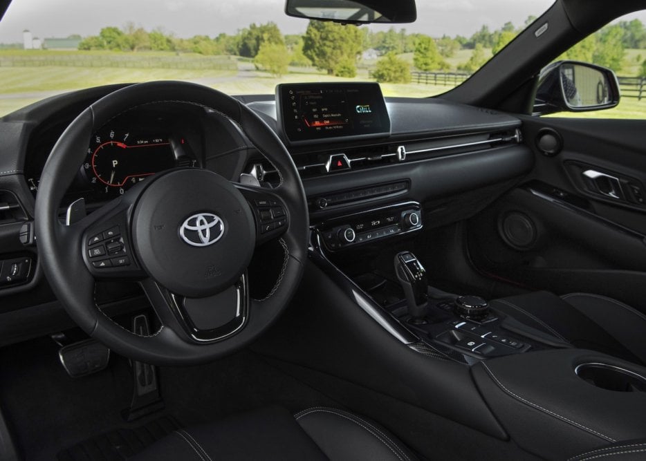 Toyota Supra Interior