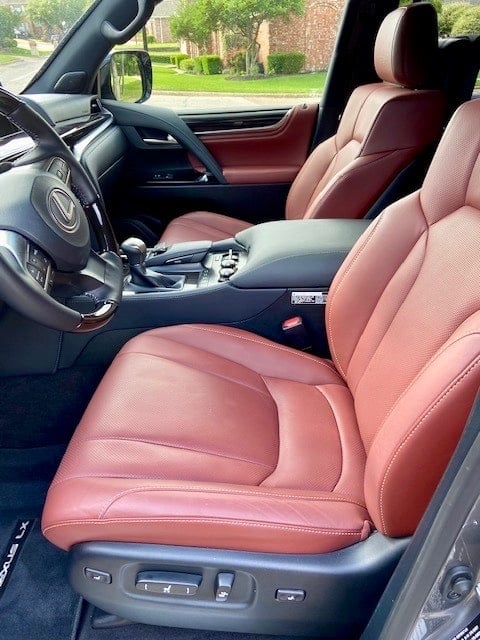 2020 Lexus LX 570 Sport Package interior