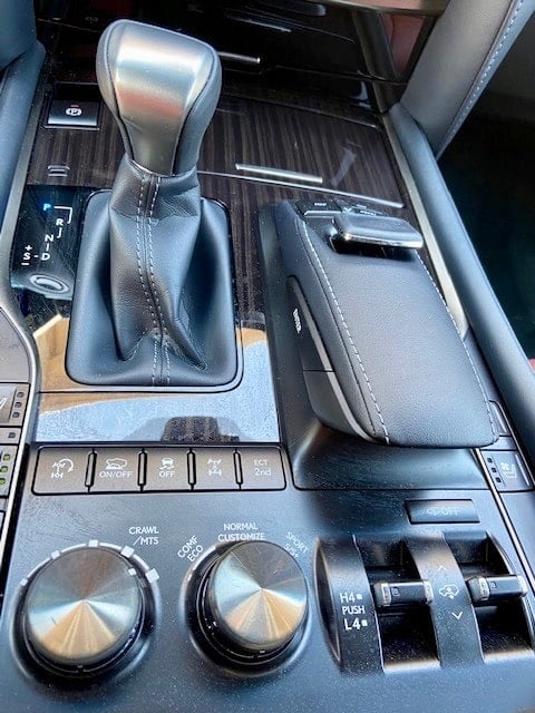 2020 Lexus LX 570 Sport Package interior
