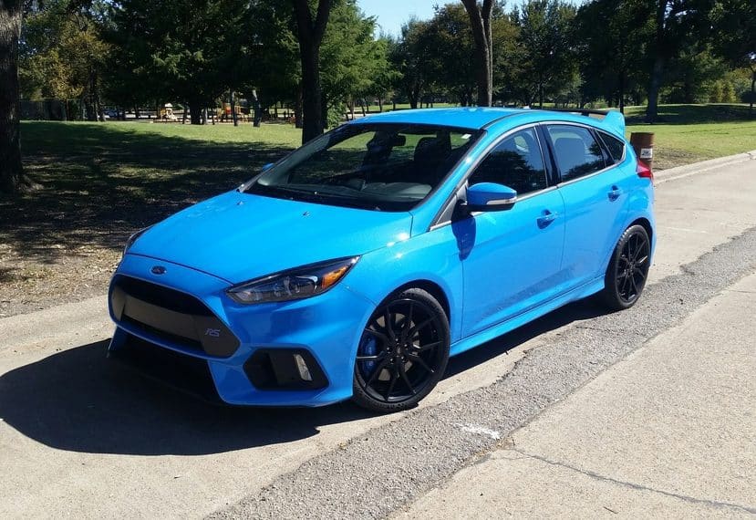 2017 Ford Focus RS Test Drive Photo Gallery