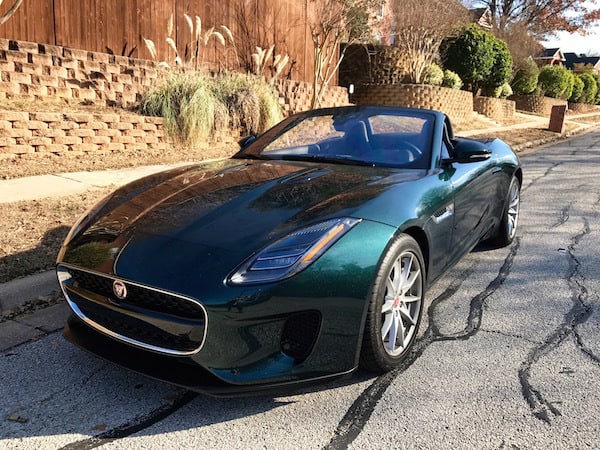 2018 Jaguar F-Type 2.0T Convertible Test Drive Photo Gallery