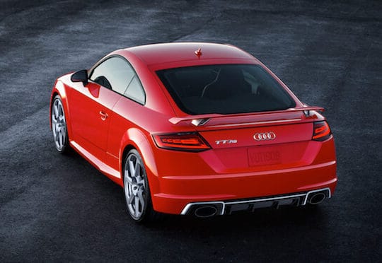 2018 Audi TT RS Coupe Test Drive Photo Gallery