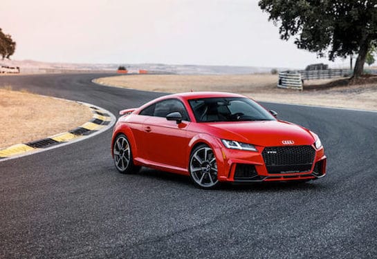 2018 Audi TT RS Coupe Test Drive Photo Gallery