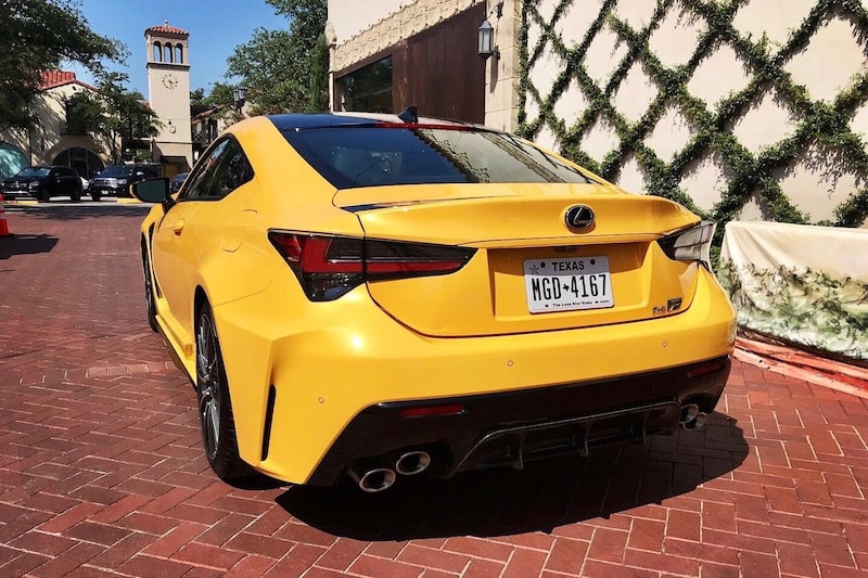 2020 Lexus RC F Performance Review Photo Gallery
