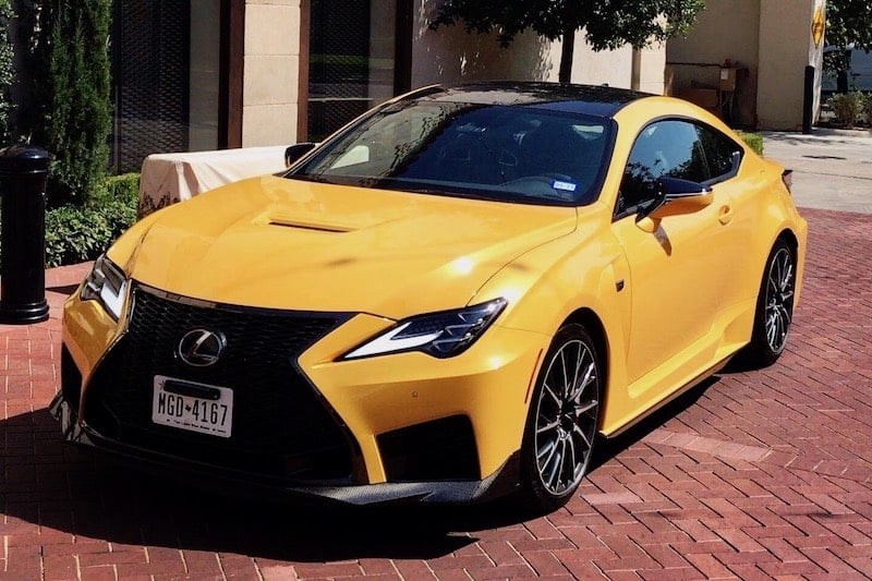 2020 Lexus RC F Review Photo Gallery