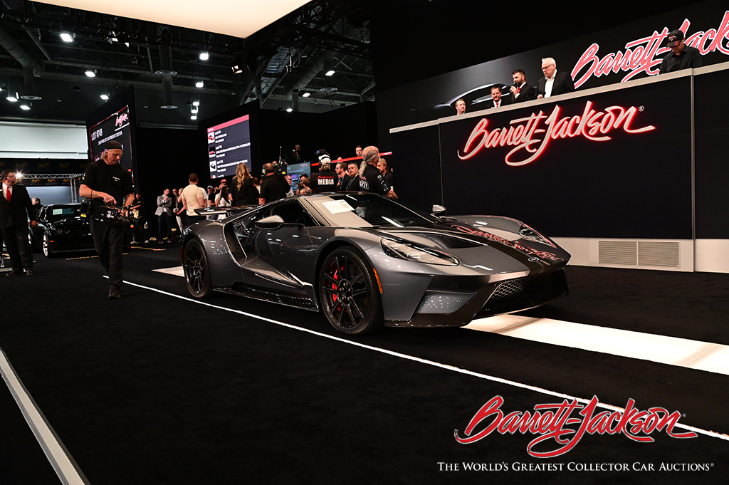 Ford GT Lightweight Edition Sells For $990,000 At Barrett-Jackson Vegas